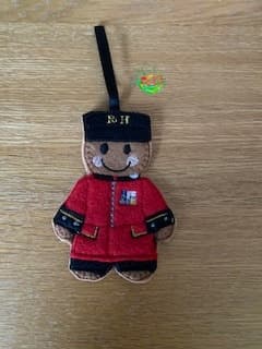 Sweetpea’s Handmade Gingerbread Armed Forces Collection - Chelsea Pensioner
