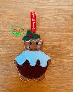 Sweetpea’s Handmade Gingerbread Christmas Collection – Christmas Pudding