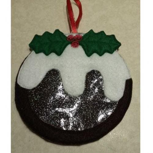 Sweetpea's Handmade Christmas Treat Bag Collection - Christmas Pudding