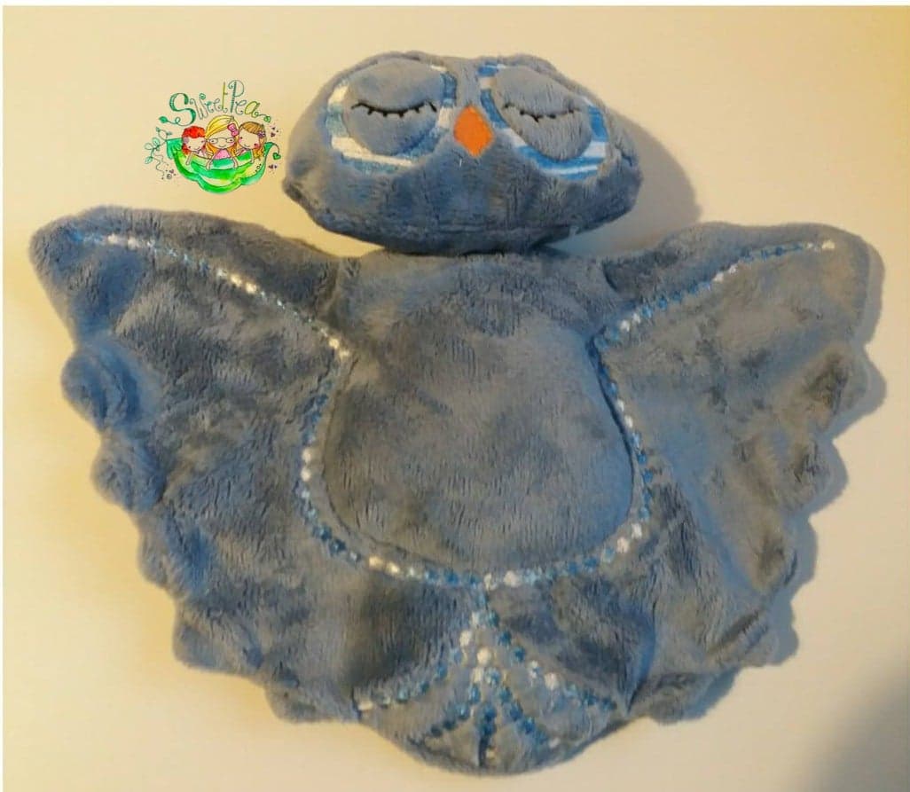Sweetpea's Handmade Cuddle Blanket Collection - Owl