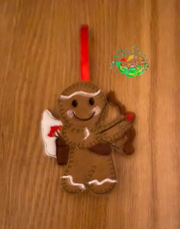 Sweetpea’s Handmade Gingerbread Valentine's Collection - Cupid