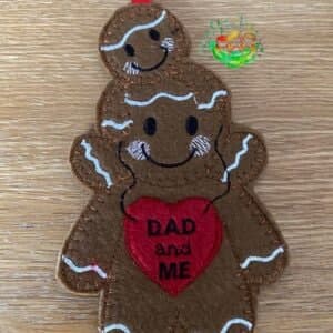 Sweetpea’s Handmade Gingerbread Family Collection – Dad and Me