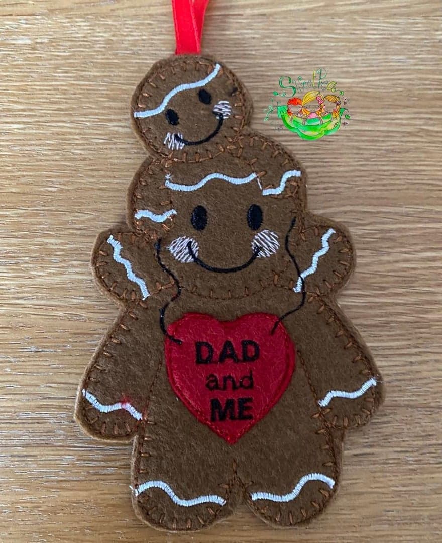 Sweetpea’s Handmade Gingerbread Family Collection – Dad and Me