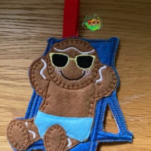 Sweetpea's Handmade Gingerbread Beach Collection - Deckchair Boy