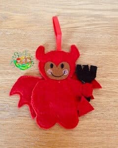 Sweetpea’s Handmade Gingerbread Halloween Collection – Devil