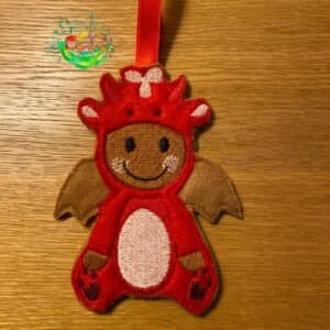 Sweetpea's Handmade Gingerbread Dress Up Collection - Dragon