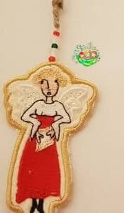Sweetpea's Handmade Free-Standing Lace Angel Collection - Book