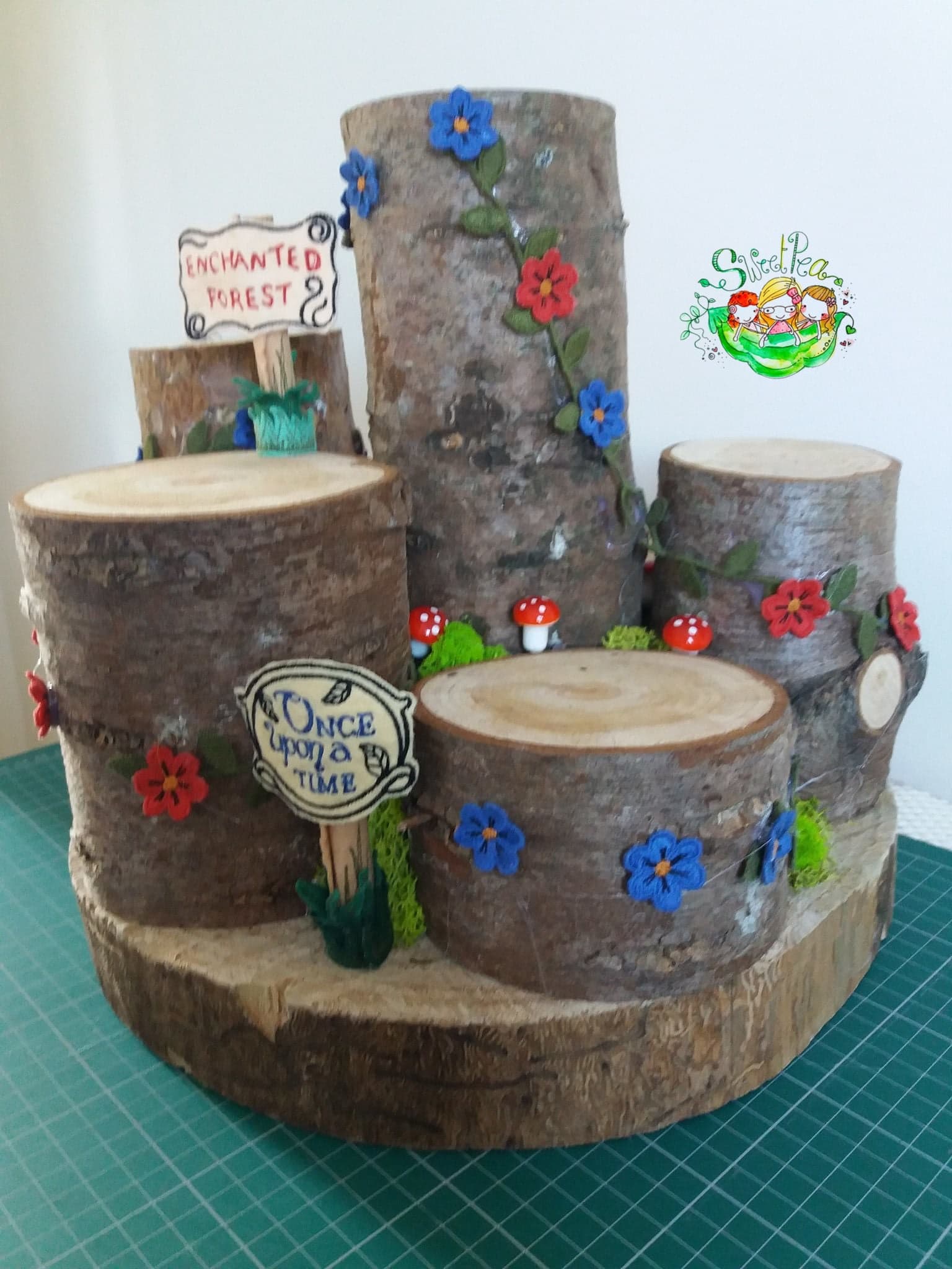 Sweetpea’s Handmade Fairy House Stand – A Enchanted World