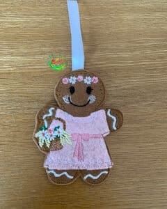 Sweetpea's Handmade Gingerbread Wedding - Just Married Collection - Flower Girl