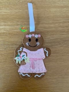 Sweetpea's Handmade Gingerbread Wedding - Just Married Collection - Flower Girl