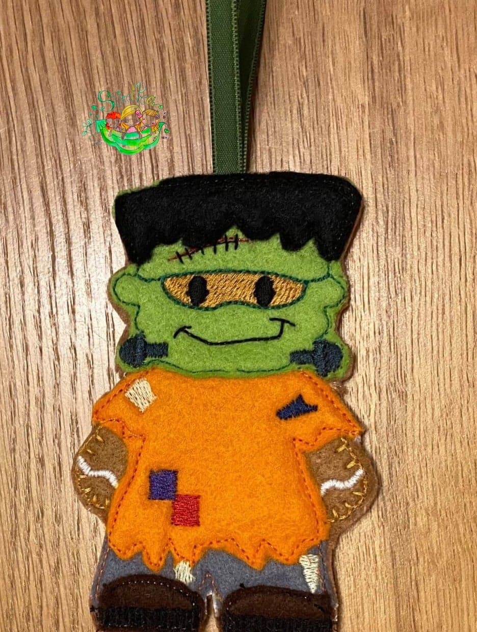 Sweetpea’s Handmade Gingerbread Halloween Collection – Frankenstein