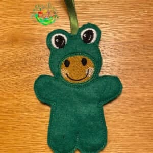 Sweetpea's Handmade Gingerbread Dress Up Collection - Frog