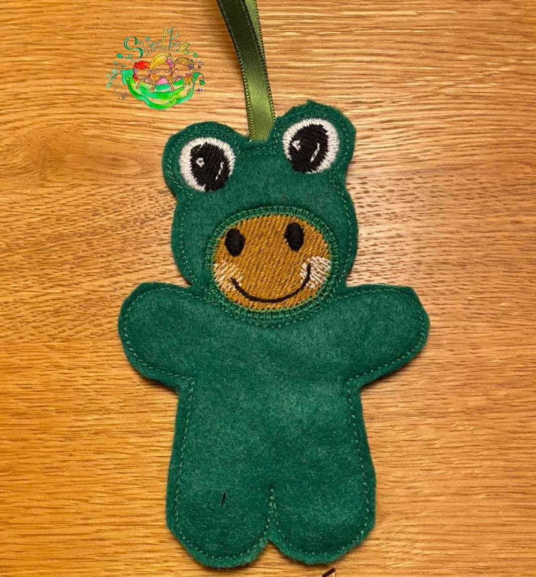 Sweetpea's Handmade Gingerbread Dress Up Collection - Frog