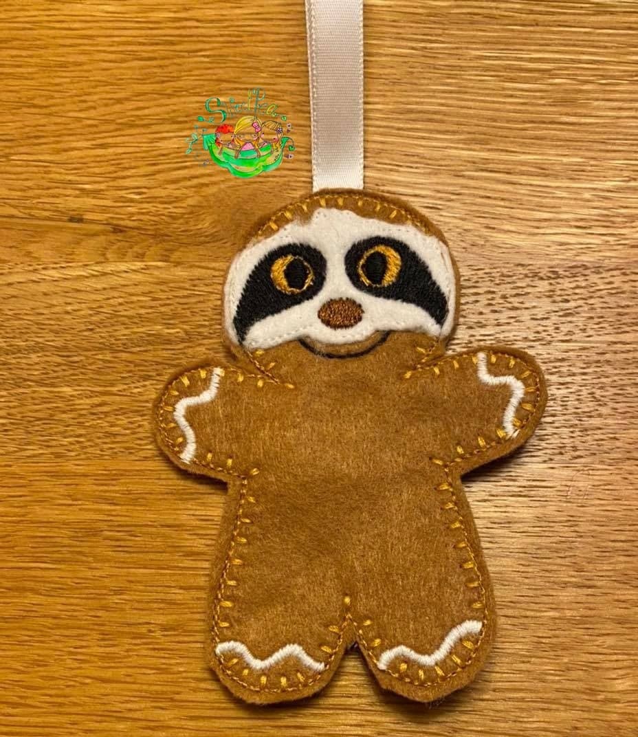 Sweetpea's Handmade Gingerbread Animal Collection - Sloth