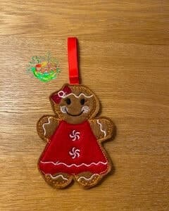 Sweetpea’s Handmade Gingerbread Family Collection – Girl