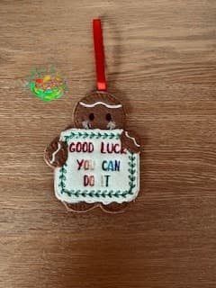 Sweetpea's Handmade Gingerbread Celebration Collection - Good Luck