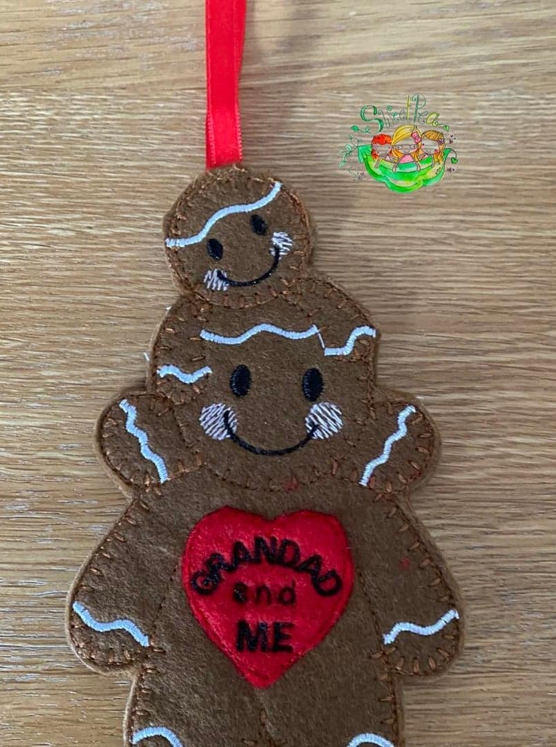 Sweetpea’s Handmade Gingerbread Dad Collection - Grandad and Me