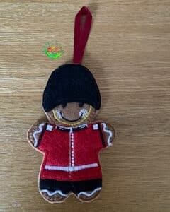 Sweetpea’s Handmade Gingerbread Armed Forces Collection - Grenadier Guard