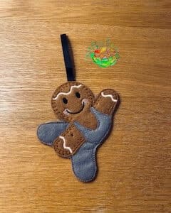 Sweetpea’s Handmade Gingerbread Sports Collection - Male Gymnast