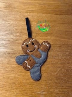 Sweetpea’s Handmade Gingerbread Sports Collection - Male Gymnast