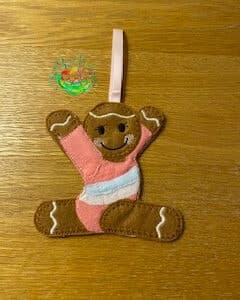 Sweetpea’s Handmade Gingerbread Sports Collection - Female Gymnast
