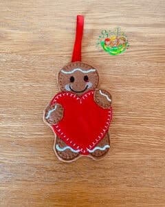 Sweetpea’s Handmade Gingerbread Family Collection - Heart