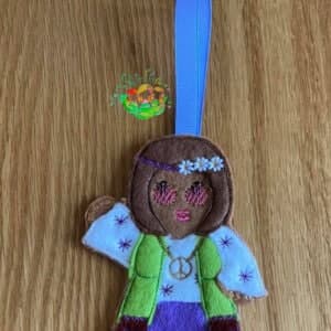 Sweetpea’s Handmade Gingerbread Family Collection – Hippy Girl