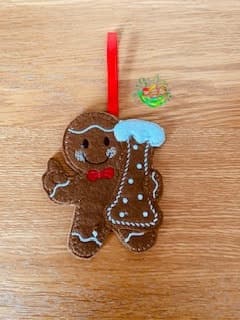Sweetpea’s Handmade Gingerbread Christmas Letter Collection - I