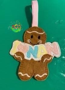 Sweetpea’s Handmade Gingerbread Mum Collection – I Love Nan
