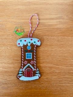 Sweetpea’s Handmade Gingerbread House Letter Collection - I