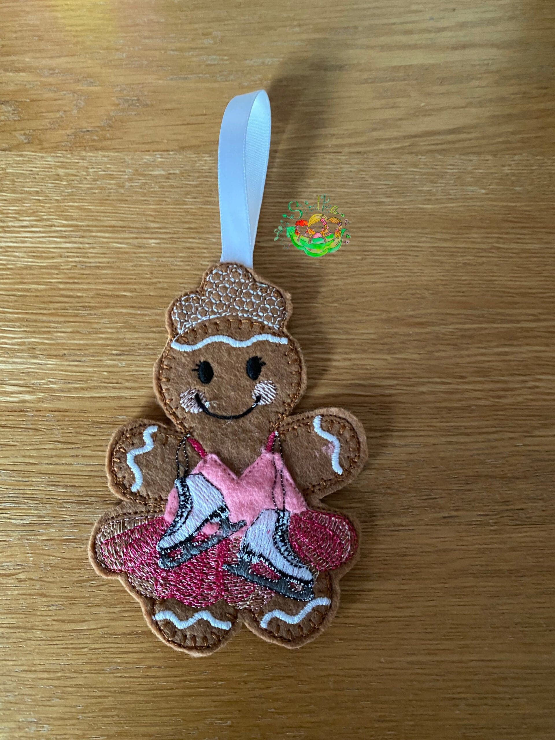 Sweetpea’s Handmade Gingerbread Sports Collection - Ice Skater