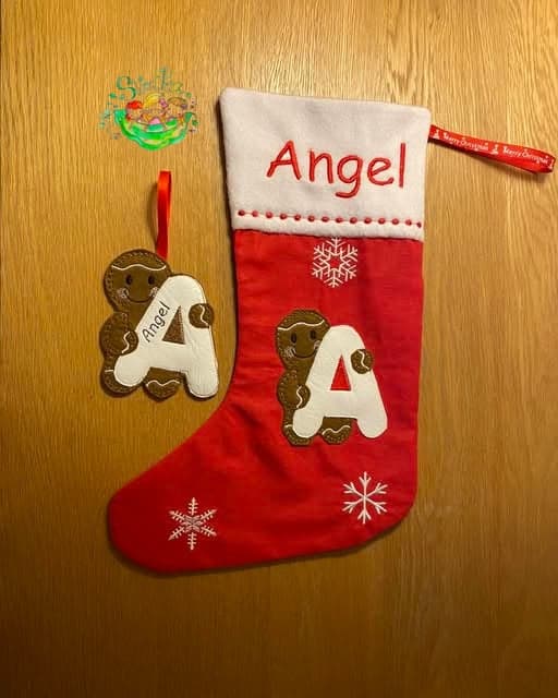 Sweetpea’s Handmade Christmas Collection - Initial Stocking