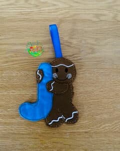 Sweetpea's Handmade Gingerbread Initial Collection - J