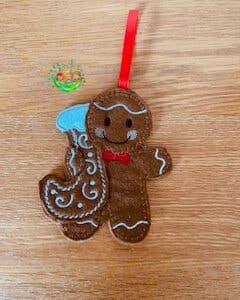 Sweetpea’s Handmade Gingerbread Christmas Letter Collection - J