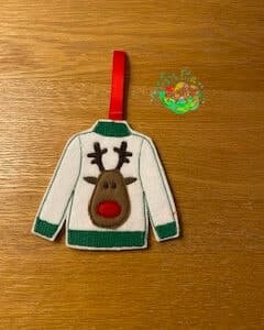 Sweetpea’s Handmade Christmas Jumper Collection – Reindeer