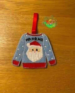 Sweetpea’s Handmade Christmas Jumper Collection – Santa