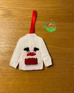 Sweetpea’s Handmade Christmas Jumper Collection – Santa Chinmey