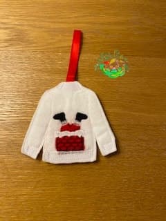 Sweetpea’s Handmade Christmas Jumper Collection – Santa Chinmey