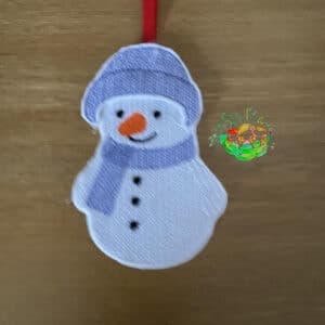 Sweetpea’s Handmade Knitted Hanger Collection – Snowman
