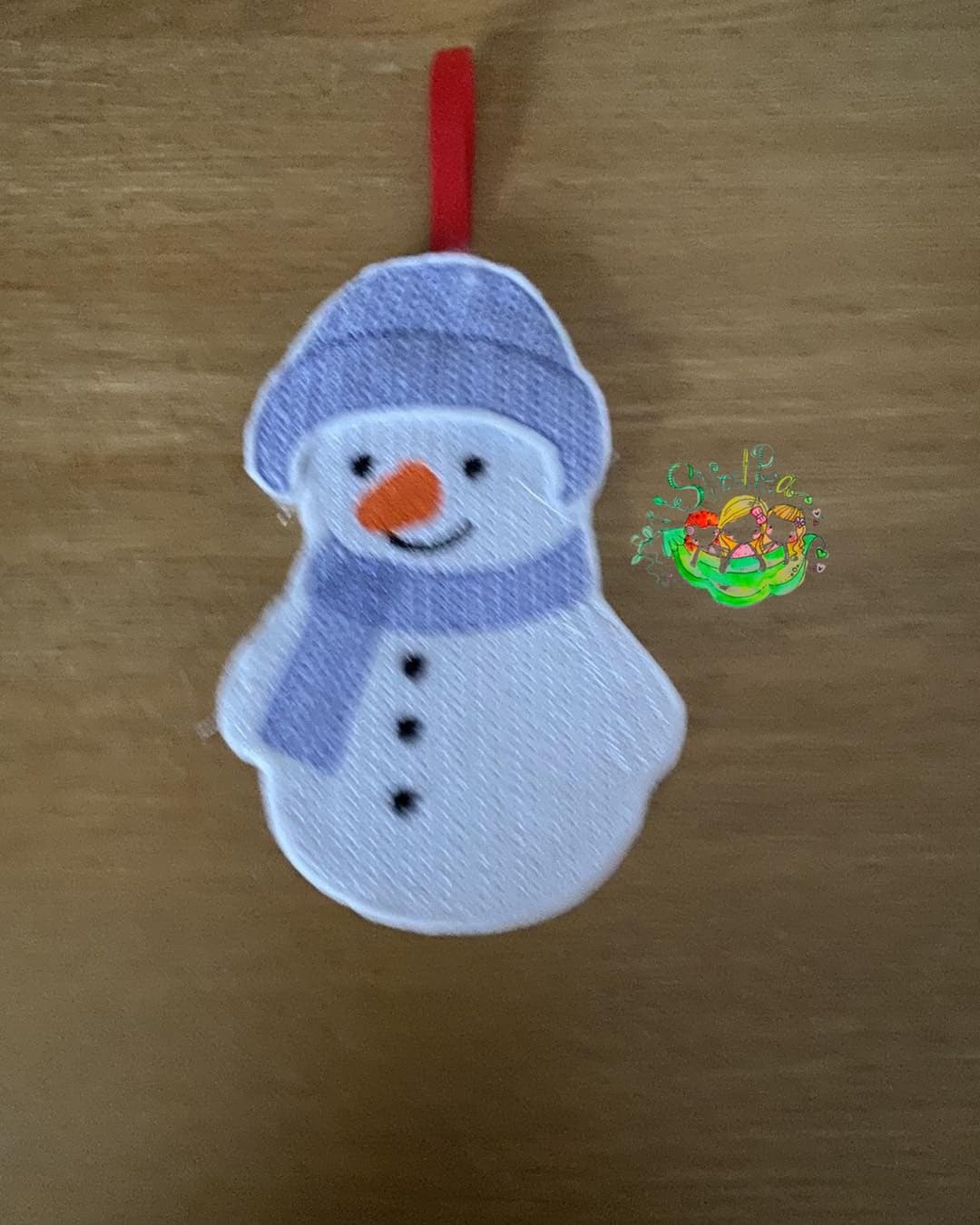 Sweetpea’s Handmade Knitted Hanger Collection – Snowman