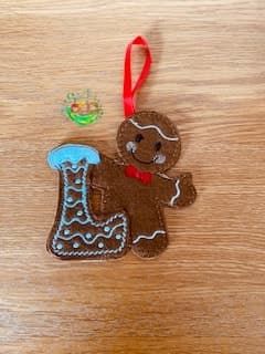 Sweetpea’s Handmade Gingerbread Christmas Letter Collection - L