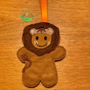 Sweetpea's Handmade Gingerbread Dress Up Collection - Lion