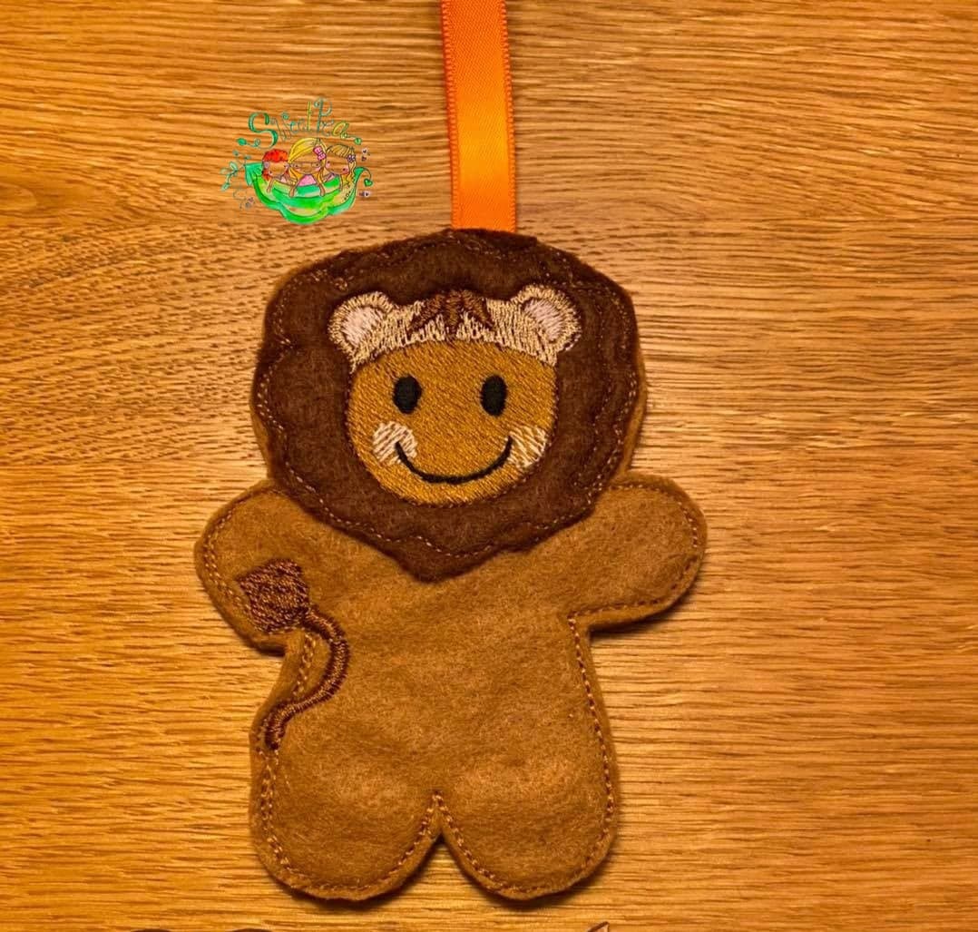 Sweetpea's Handmade Gingerbread Dress Up Collection - Lion