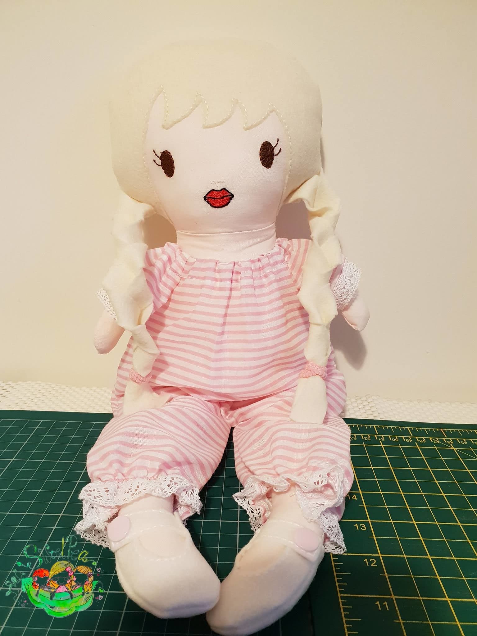 Sweetpea's Handmade Lookalike Doll Collection - Doll in Jumpsuit