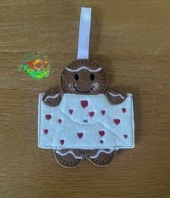 Sweetpea’s Handmade Gingerbread Valentine's Collection - Love You Envelope