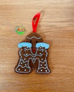 Sweetpea’s Handmade Gingerbread Christmas Letter Collection - M