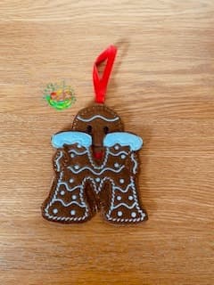 Sweetpea’s Handmade Gingerbread Christmas Letter Collection - M