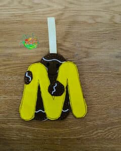 Sweetpea's Handmade Gingerbread Initial Collection - M