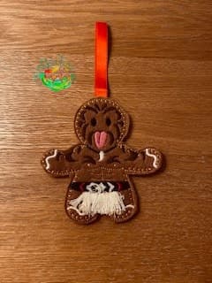 Sweetpea’s Handmade Gingerbread Nationalities Collection - Māori Man