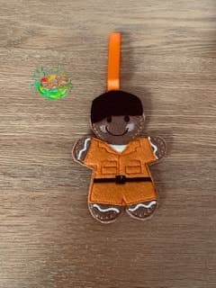 Sweetpea’s Handmade Gingerbread Occupation Collection - Marshal